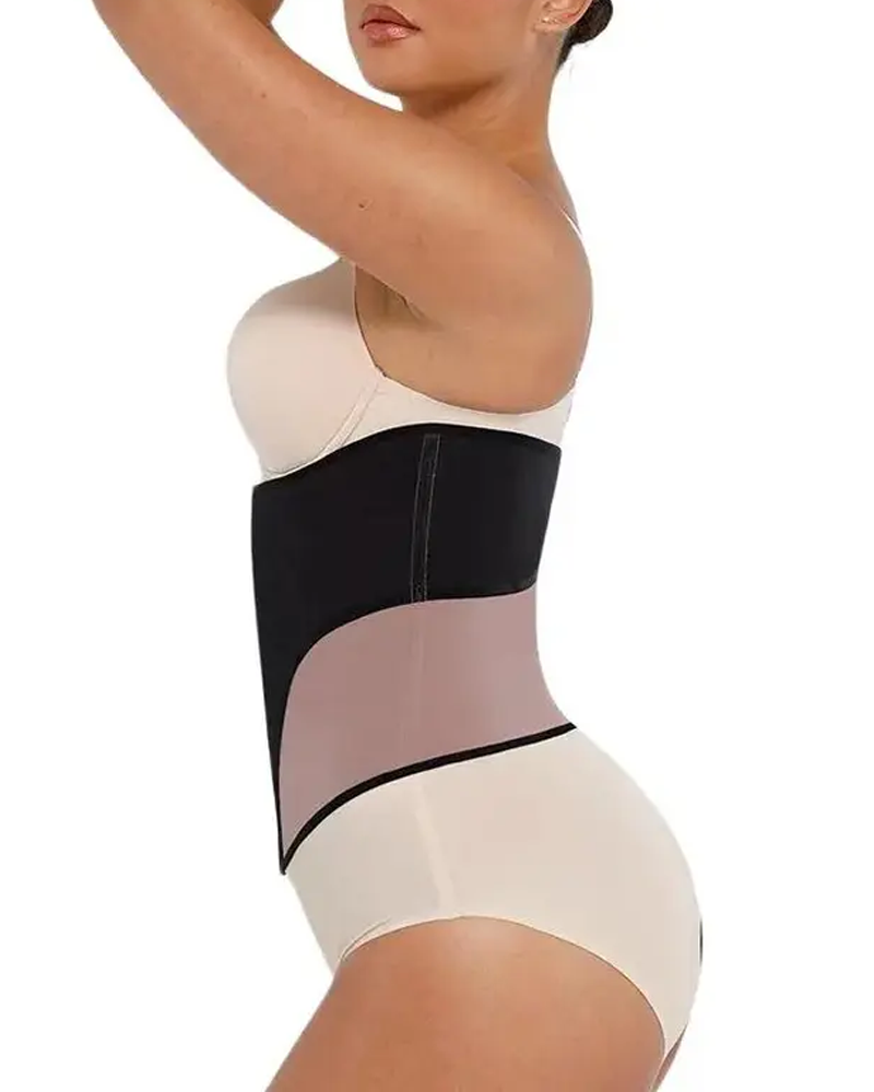 Mesh Tummy Control Shaping Waist Belt  (Pre-sale)