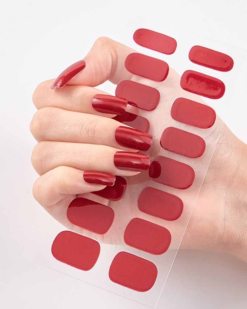 Simple Nail Sticker-Curvy-Faja