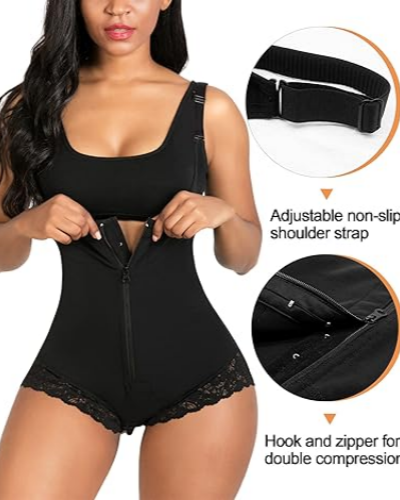 Shapewear Postpartum Tummy Control Body Shaper Butt Lifter-Curvy-Faja