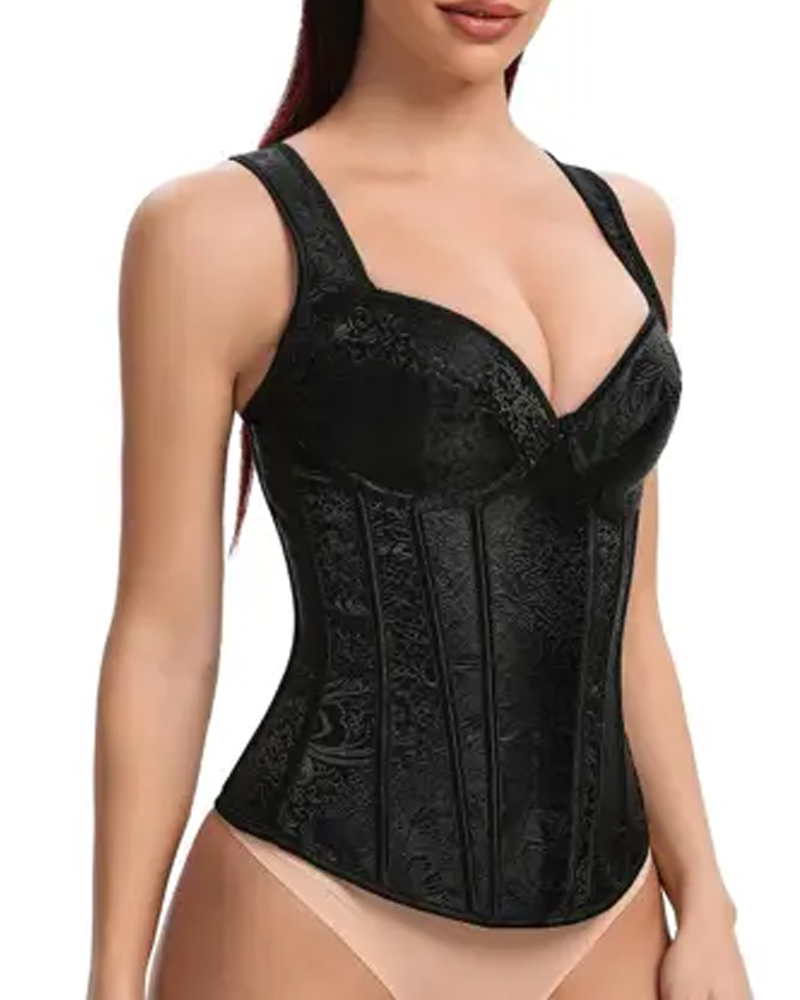 Vintage Tummy-Control Slimming Camisole Corset