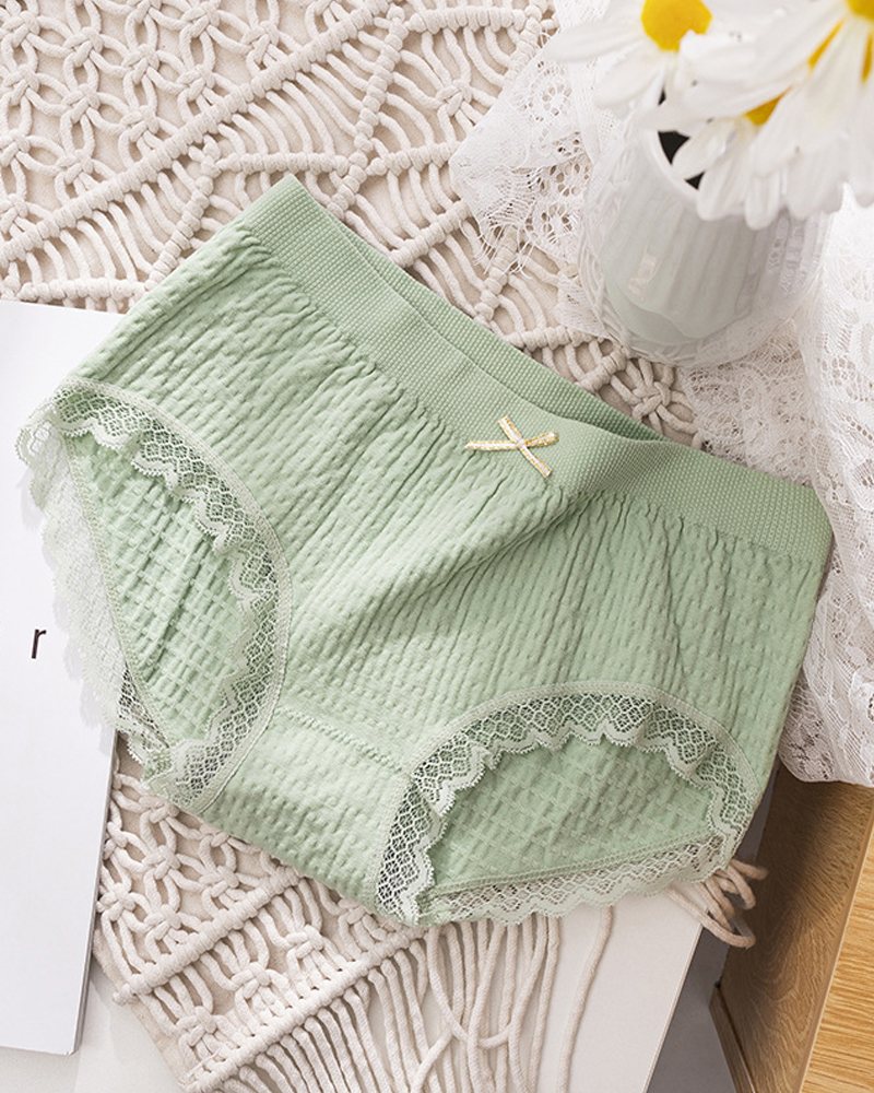 Pure Cotton Graphene Bubble Briefs-Curvy-Faja