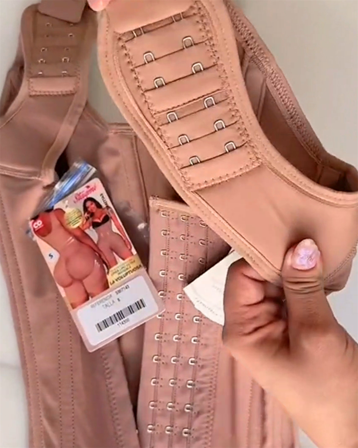 Buttoned Butt Lift Full Body Shaper-Curvy-Faja