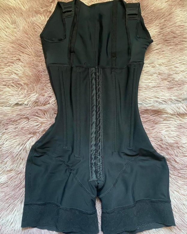 Buttoned Butt Lift Full Body Shaper