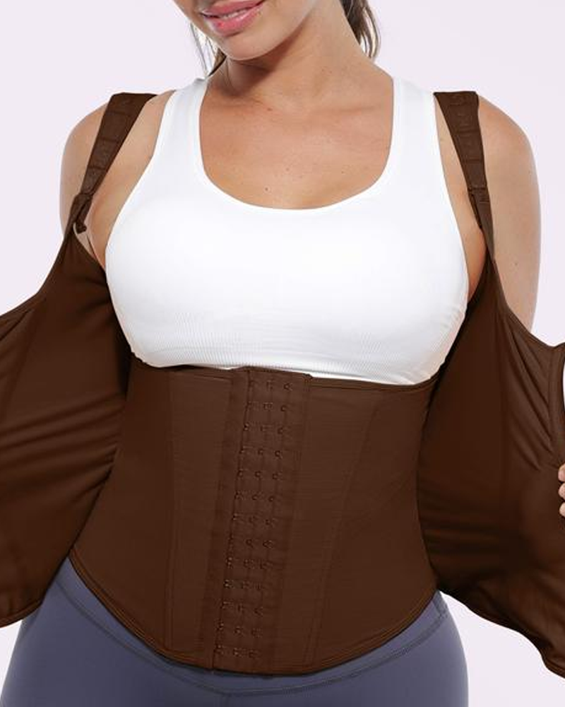 Tummy Control Body Shaping Latex Vest (Pre-Sale)