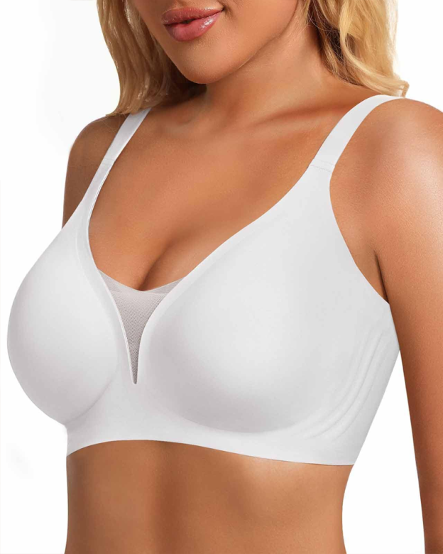Deep V Soft Support Seamless Bra