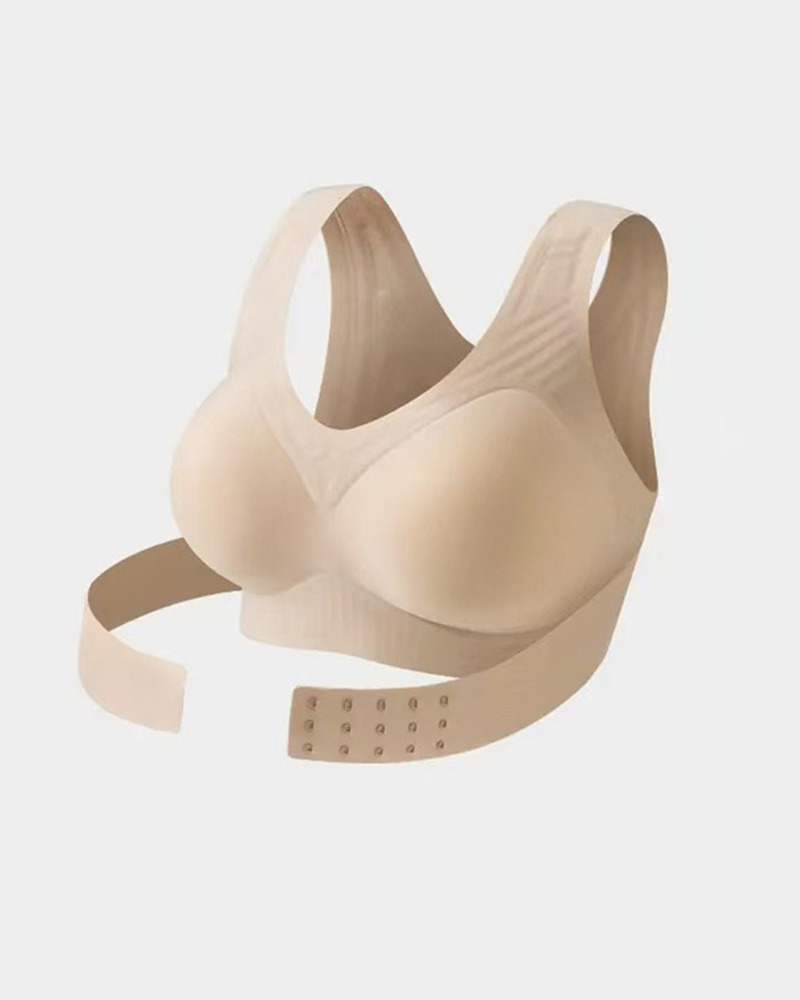 Posture-Correcting Seamless Push-Up Anti-Sagging Bra