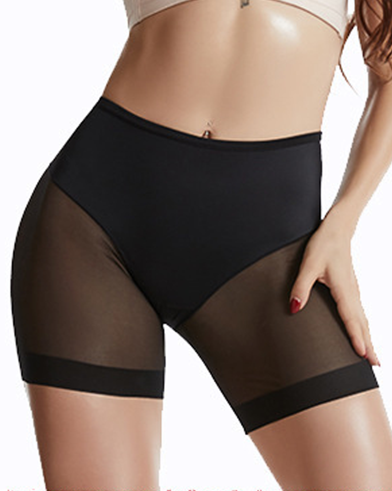 Mid-Waist Slimming Shaping Tummy Control Pants
