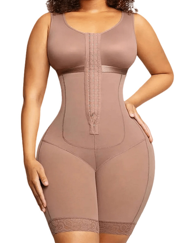 Tummy-Controlling Waist-Tightening Butt-Lifting Body-Shaping Suit-Curvy-Faja