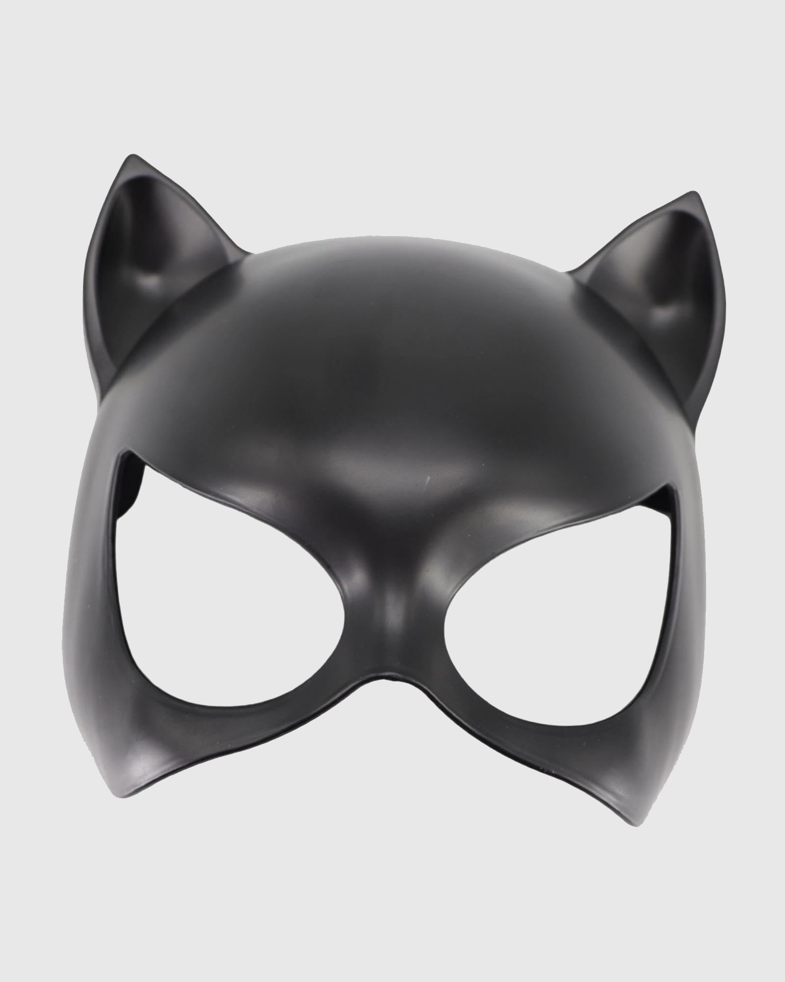 Halloween Masquerade Party Costume Accessory Black Cat Ear Half Mask 