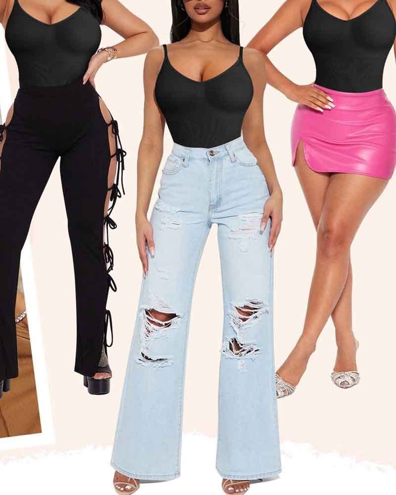 Waist And Abdomen Slimming Leisure Yoga Back Shaping Bodysuit