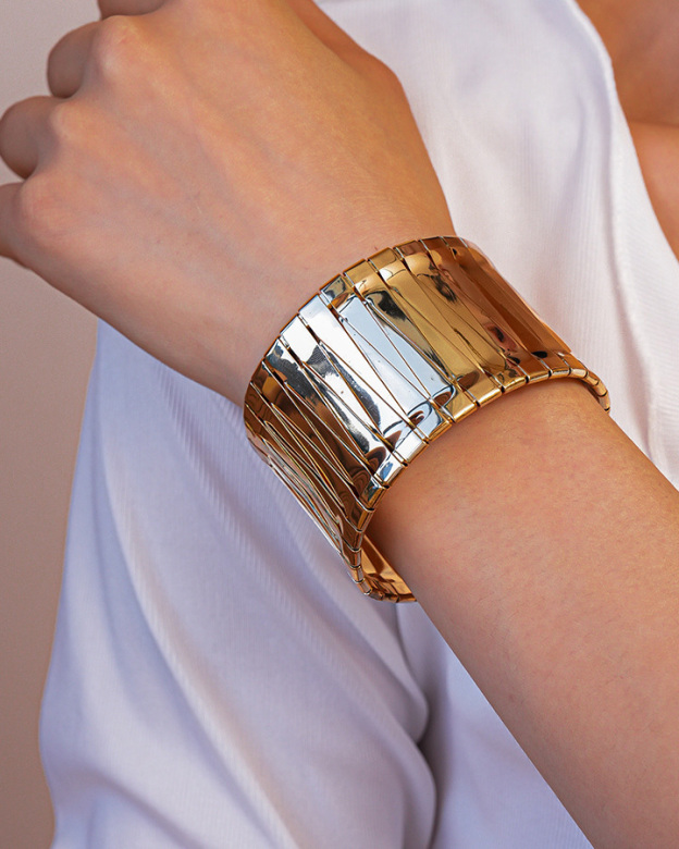 Wrap Cuff Bracelet-Curvy-Faja