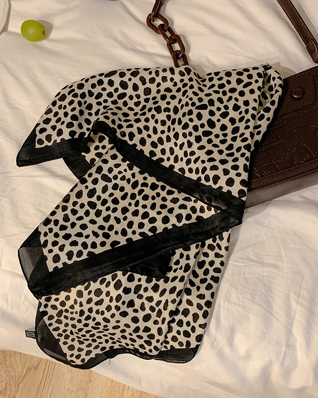 Retro French Silk Scarf Headband-Curvy-Faja