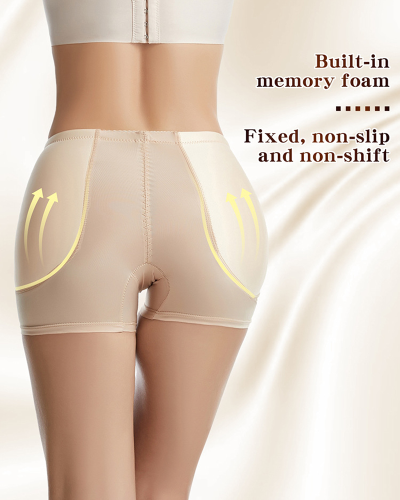Fixed Padded Butt Lifting Shapewear Shorts