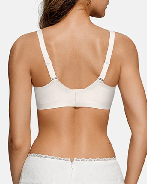 Women's Sheer Mesh Seamless Bra-Curvy-Faja