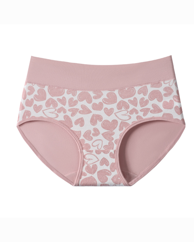Curvy-faja Cute Pure Cotton Antibacterial Briefs Underwear