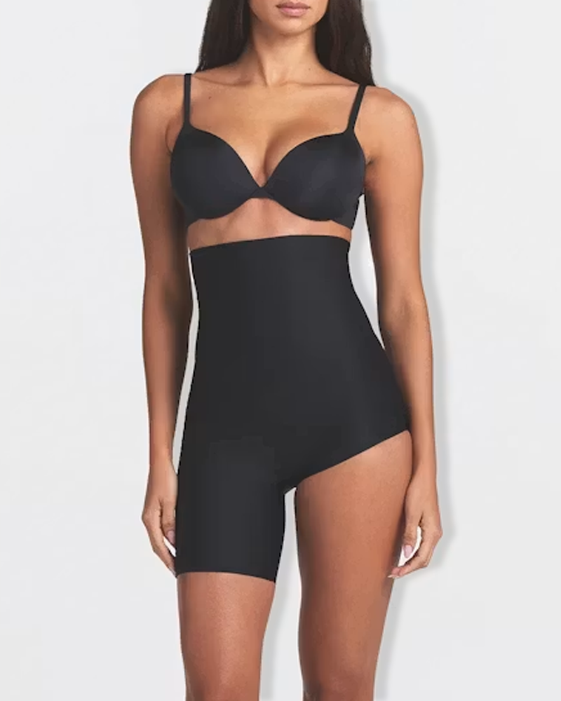 High Waist Mid Thigh Tummy Control Butt Lifter Shaping Shorts（Pre-Sale）