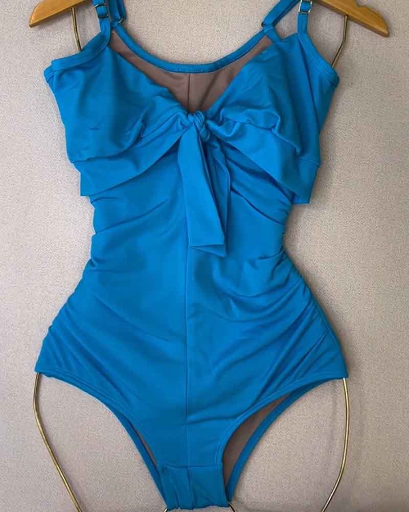 Bodysuit Sleeveless Swim Shapewear（Pre-Sale)