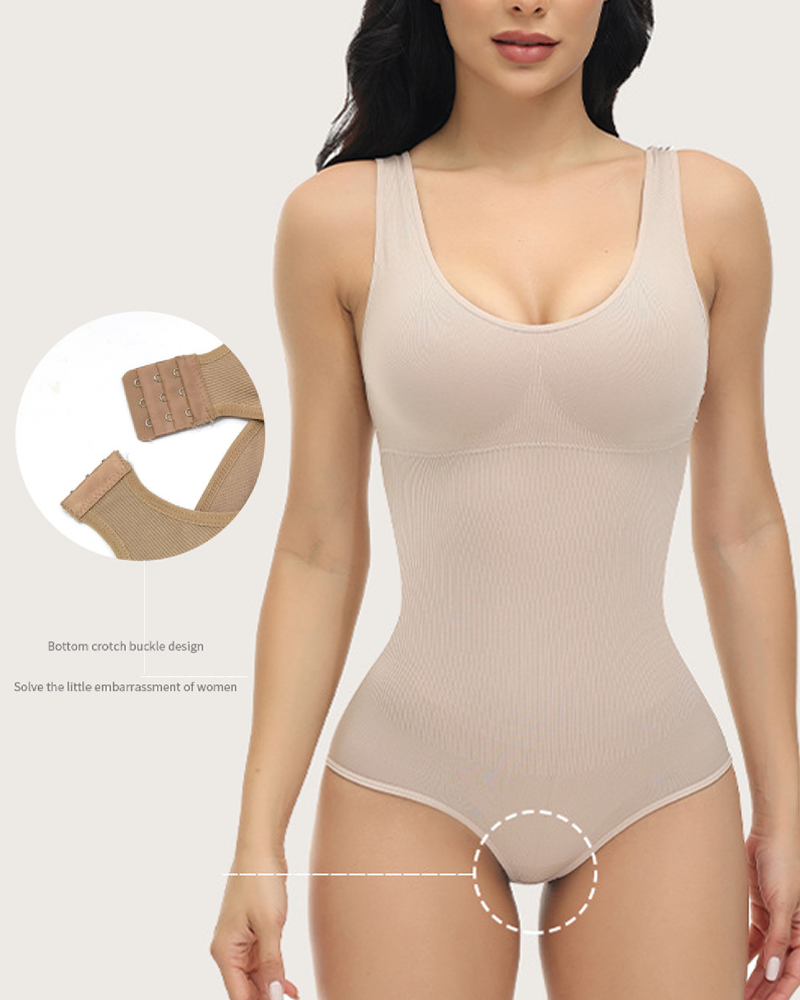 Seamless Tummy Control Waist Shaping Butt Lifting And Body Shaping Bodysuit