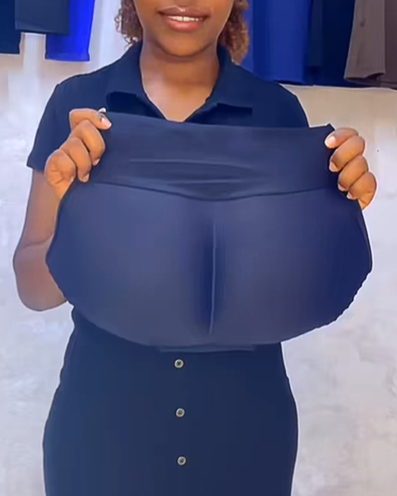 Seamless Butt-Lifting Triangle Panties With Sponge Padding