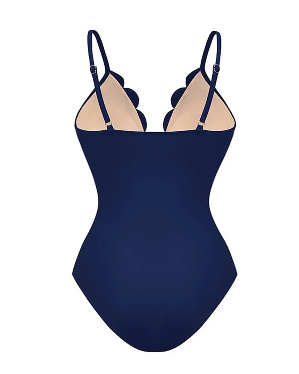 Flower Hollow One Piece Swimsuit and Skirt-Curvy-Faja