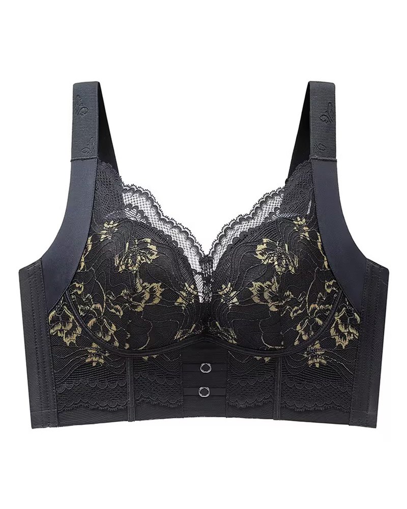 Women's Wireless Push Up Lace Bra