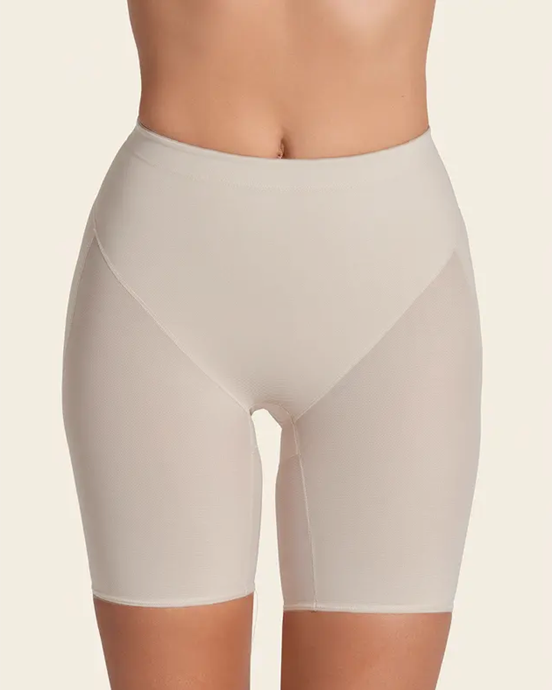 High Waist Mesh Butt Lifter Compression Shaper Shorts（Pre-Sale）