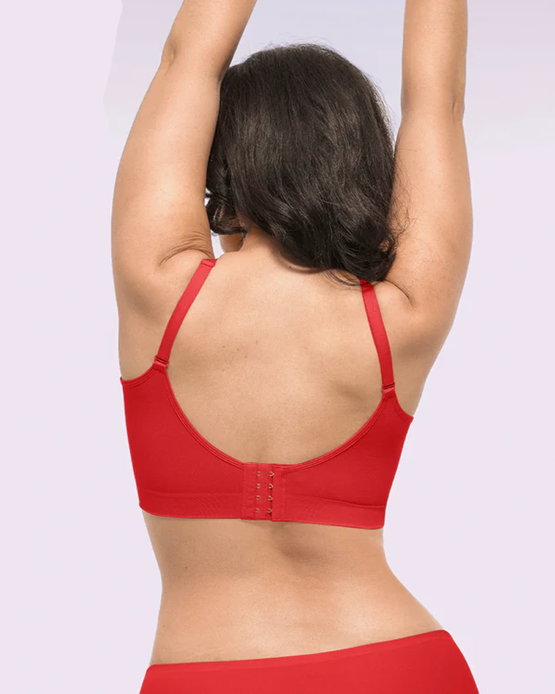 Smooth Unpadded Wire Free Sports Bra With Push-Up Support (Pre-Sale)