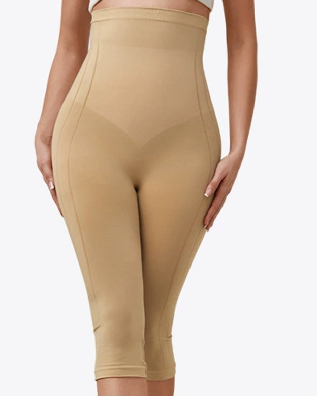 High-Waist Seamless Peach Butt Shaping Lifting Pants-Curvy-Faja