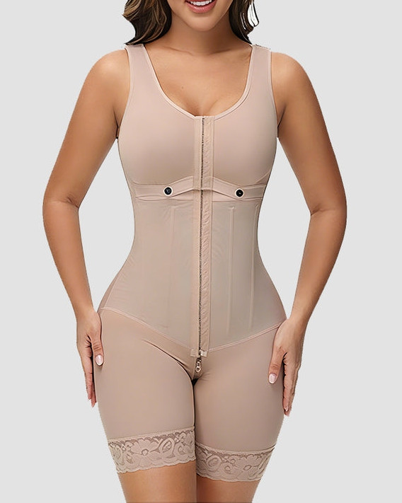 Women's Chest-Packed Body Shaper Postpartum Fajas