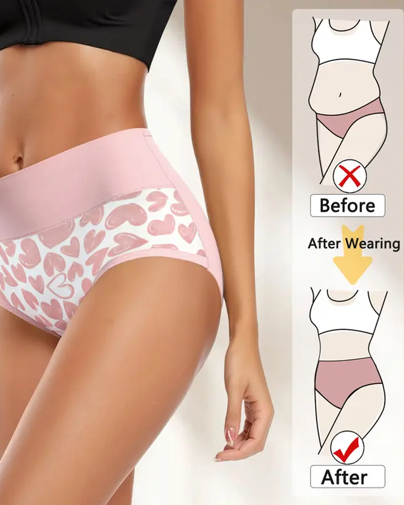 Cute Pure Cotton Antibacterial Briefs Underwear