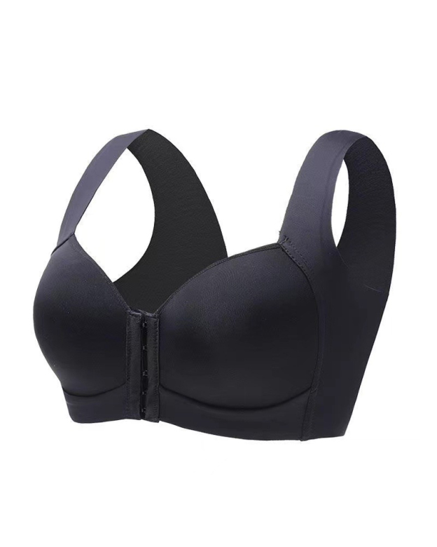 Front Clasp Push Up Bra-Curvy-Faja