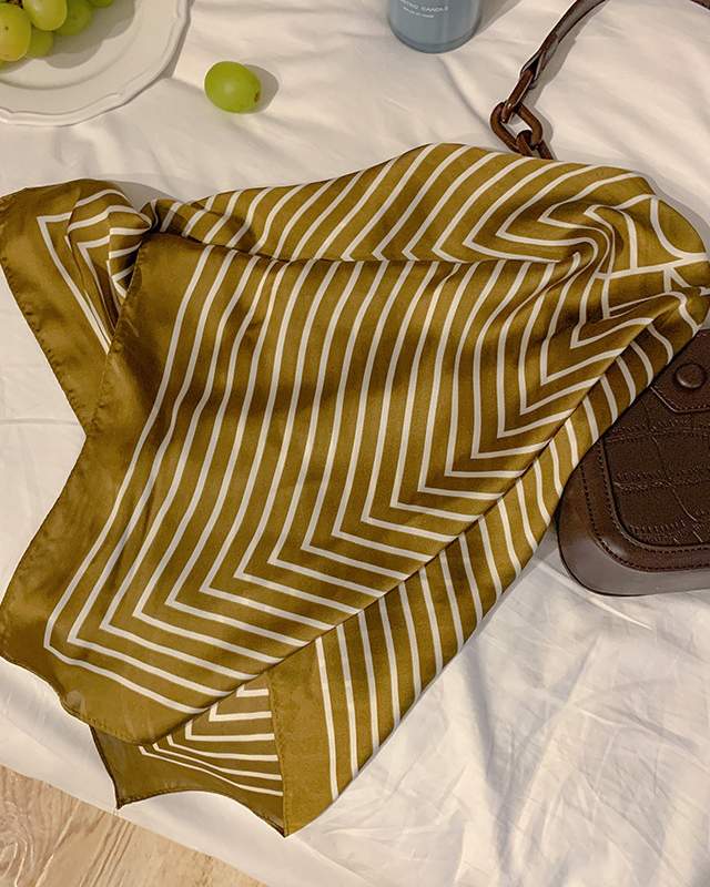 Retro French Silk Scarf Headband-Curvy-Faja