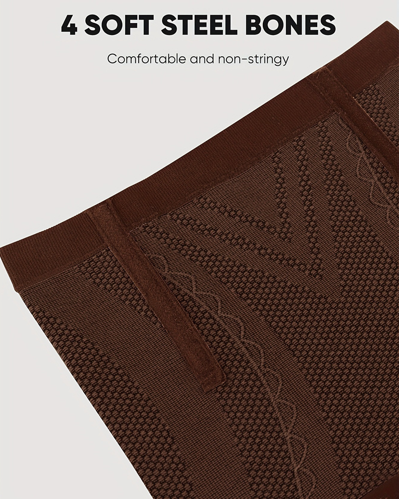 Seamless Elastic High-Waisted Shaping Underwear For Tummy Control And Butt Lifting