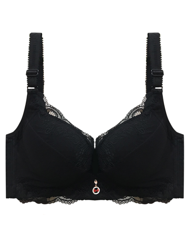 Underwire Floral Comfort Lace Push Up Bra