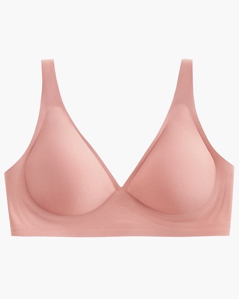 Seamless Deep V Sexy Bra