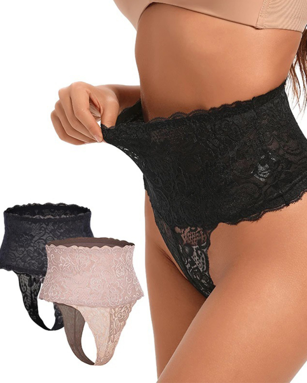 CURVY-FAJA | Sexy Lace Tummy-Control Butt-Lifting Panties