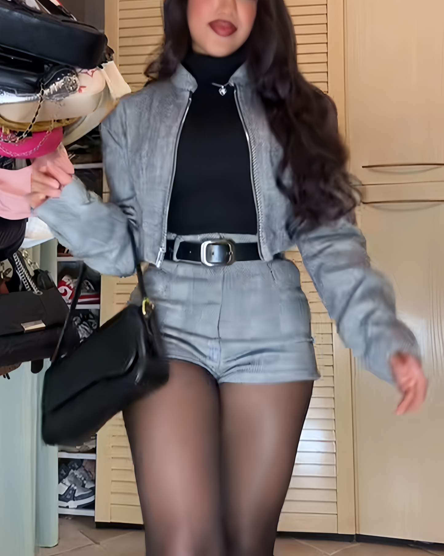 Urban Grey Suit Shorts Set (Pre-Sale)