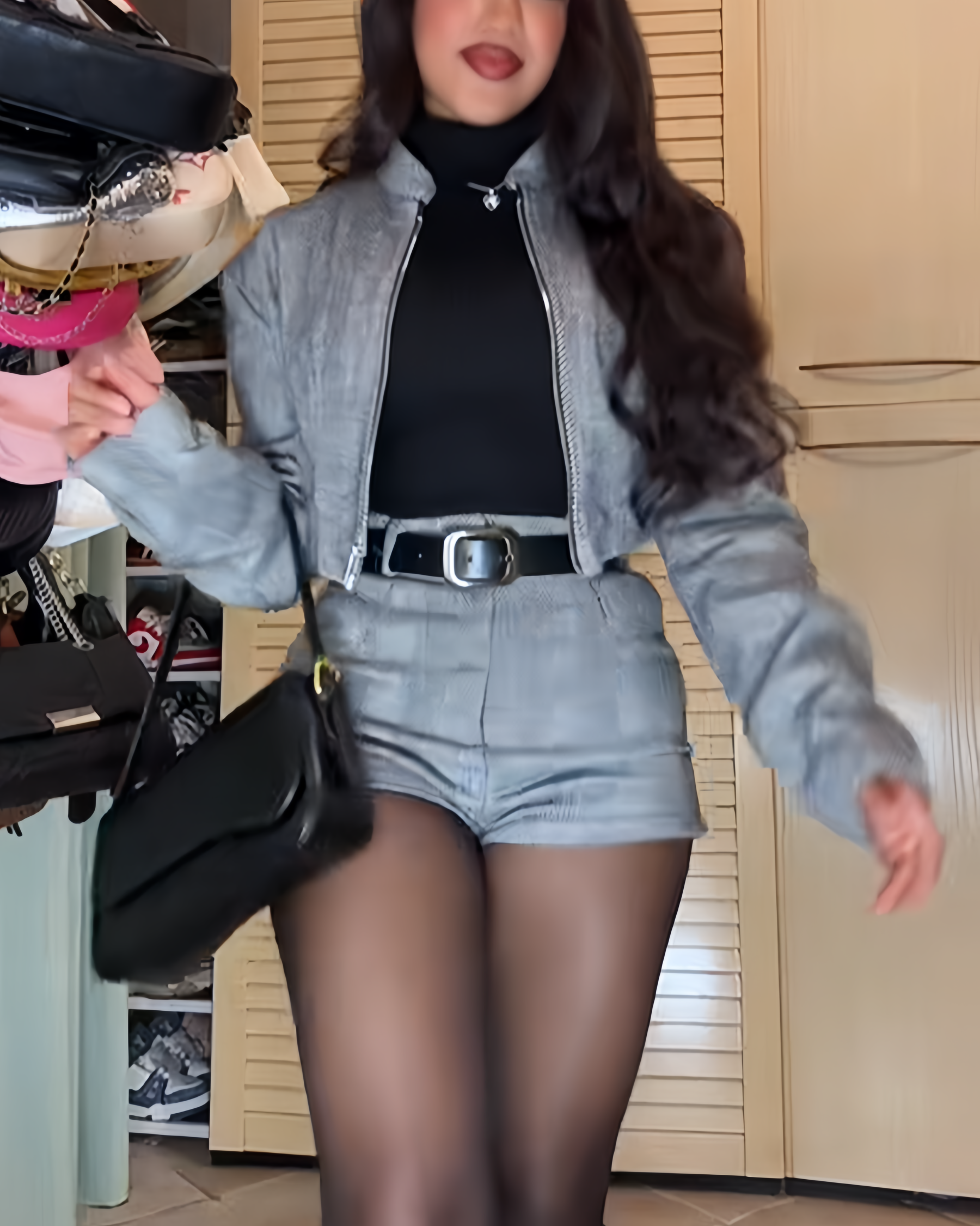 Urban Grey Suit Shorts Set (Pre-Sale)