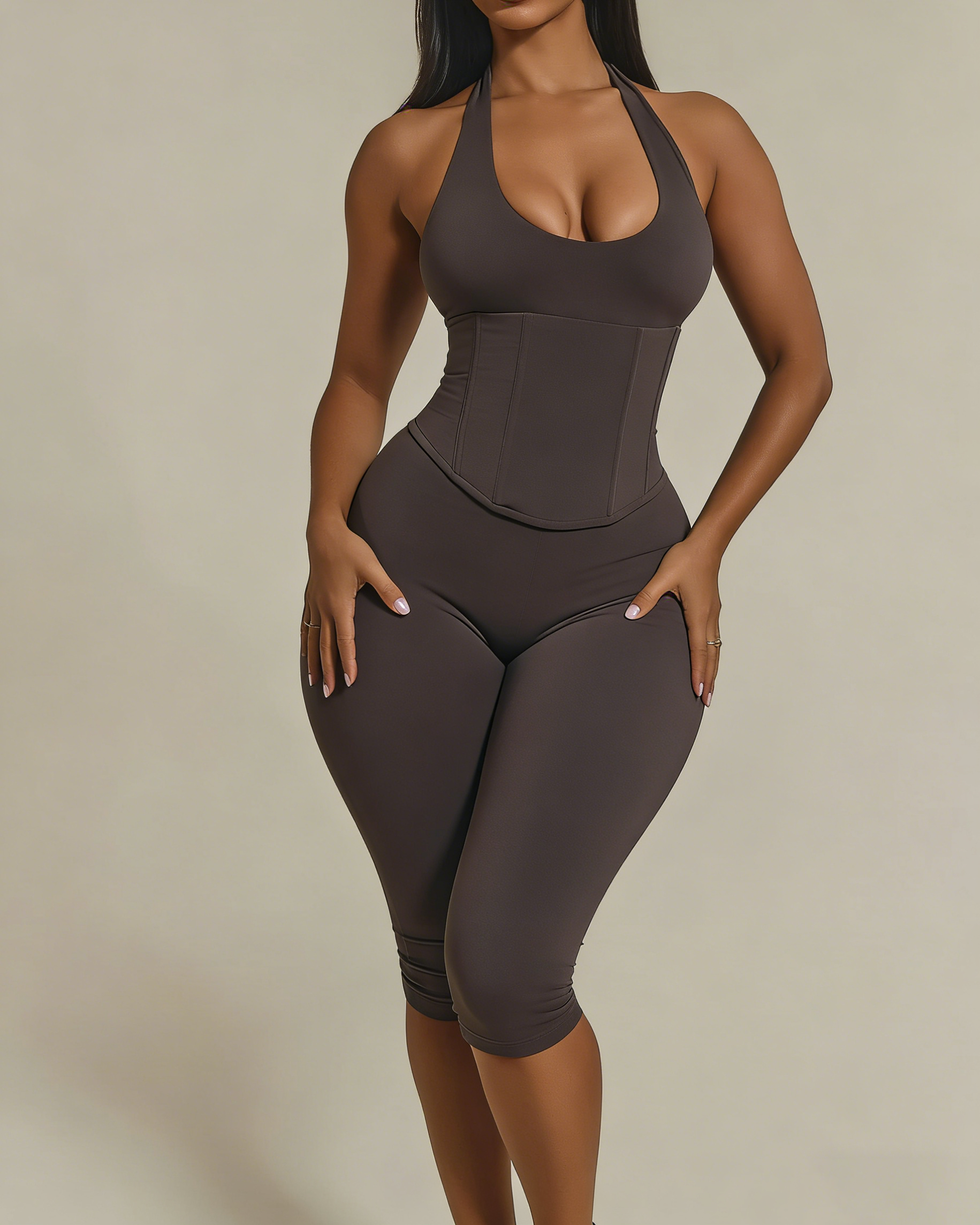Hourglass Figure The Corset Shaping Jumpsuit（Pre-Sale）