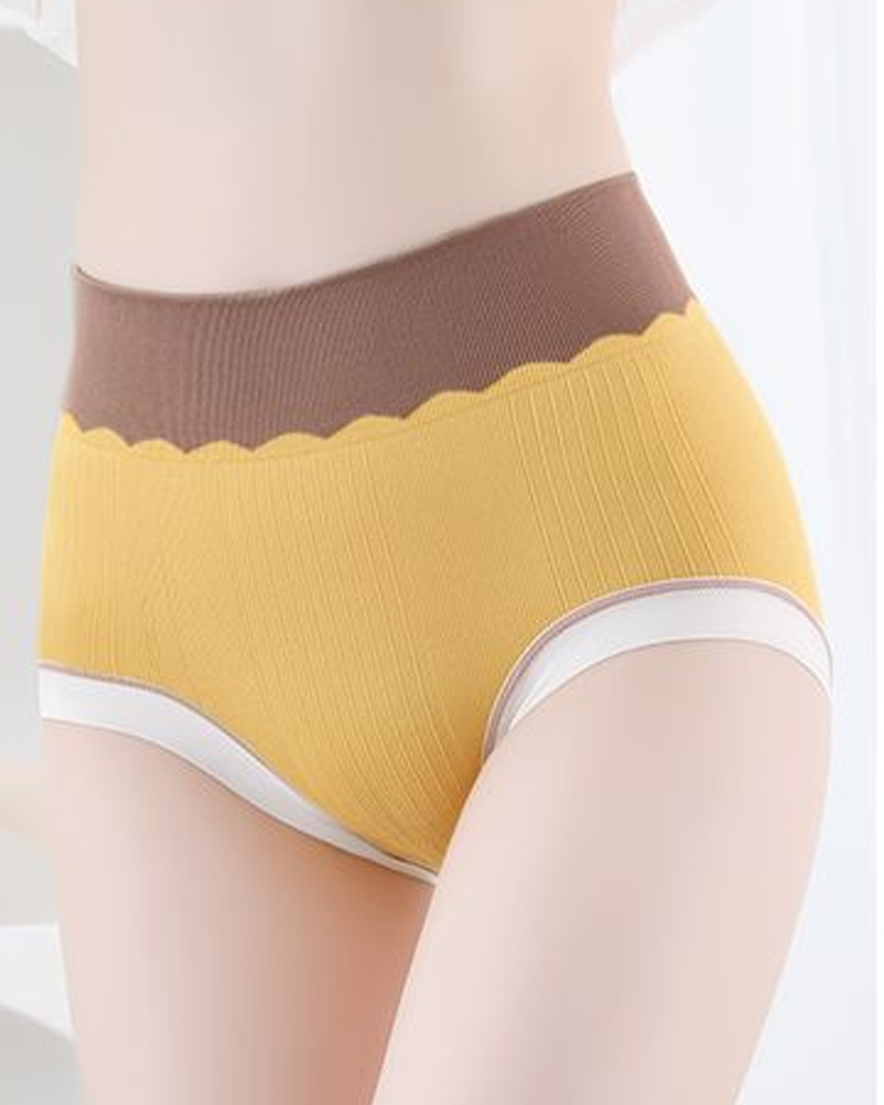 High Waisted Tummy Control And Hip Lifting Briefs