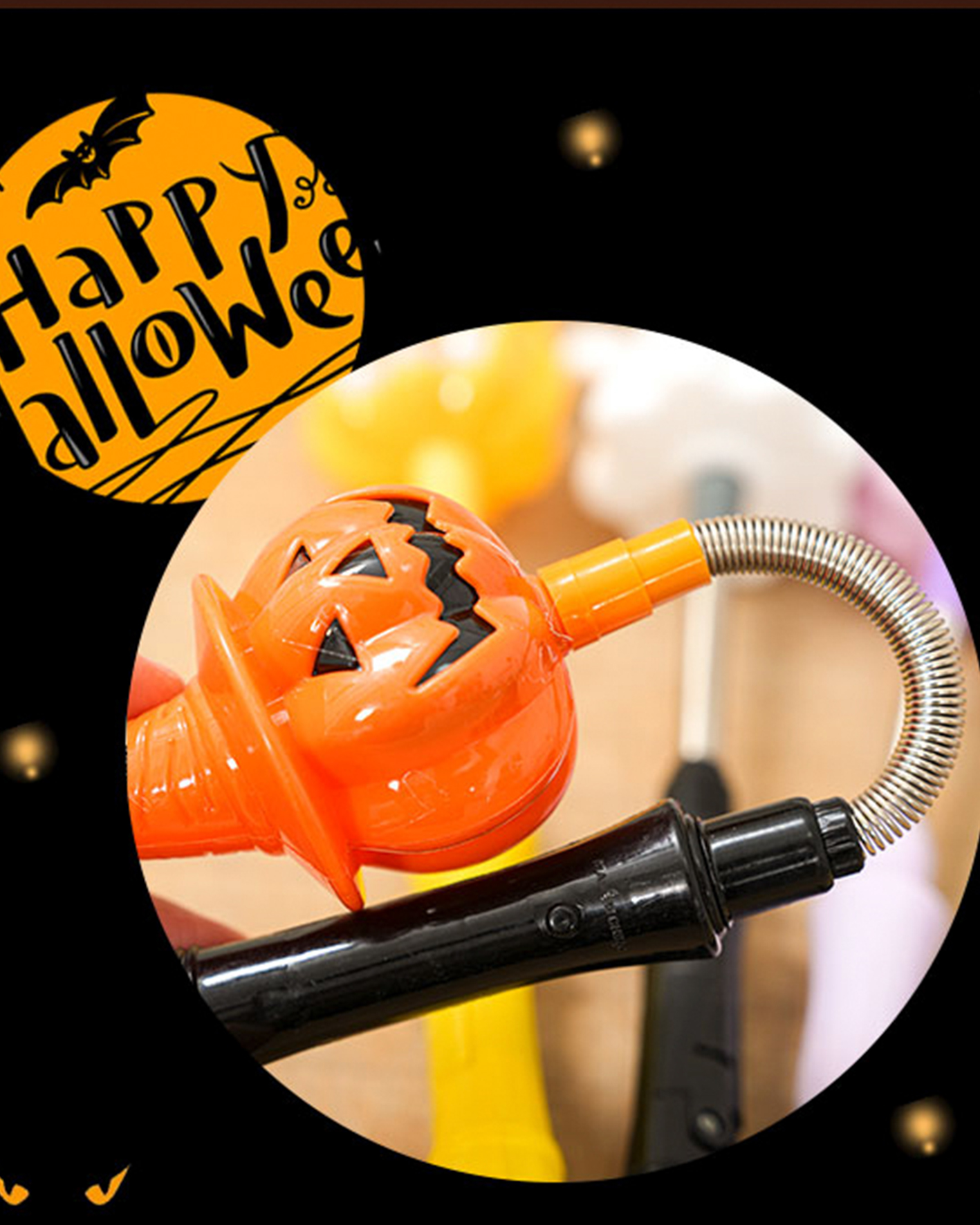 Halloween Hand-Held Glow Shaker-Curvy-Faja