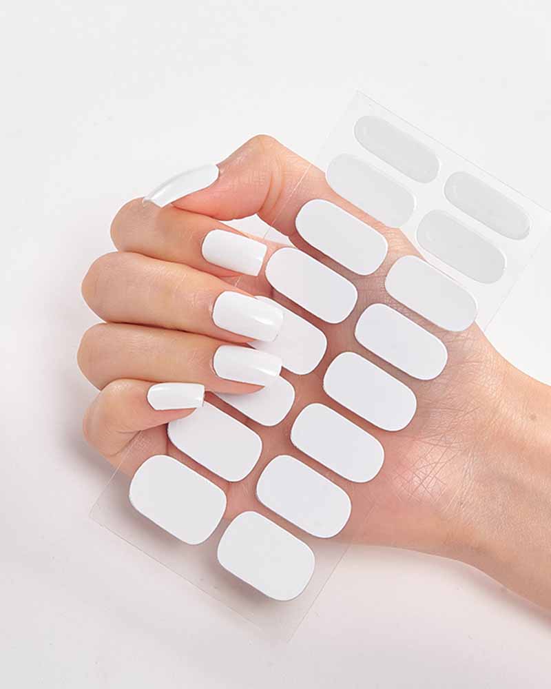 Simple Nail Sticker-Curvy-Faja