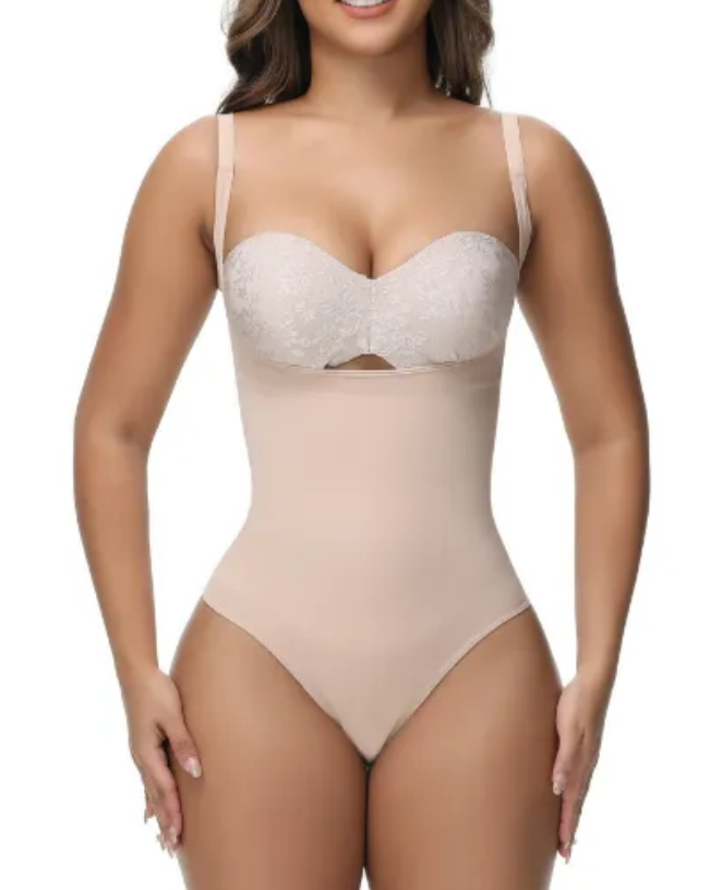 Seamless Body Shaper Thong Underwear High Waisted Girdle Butt Lifter Panty