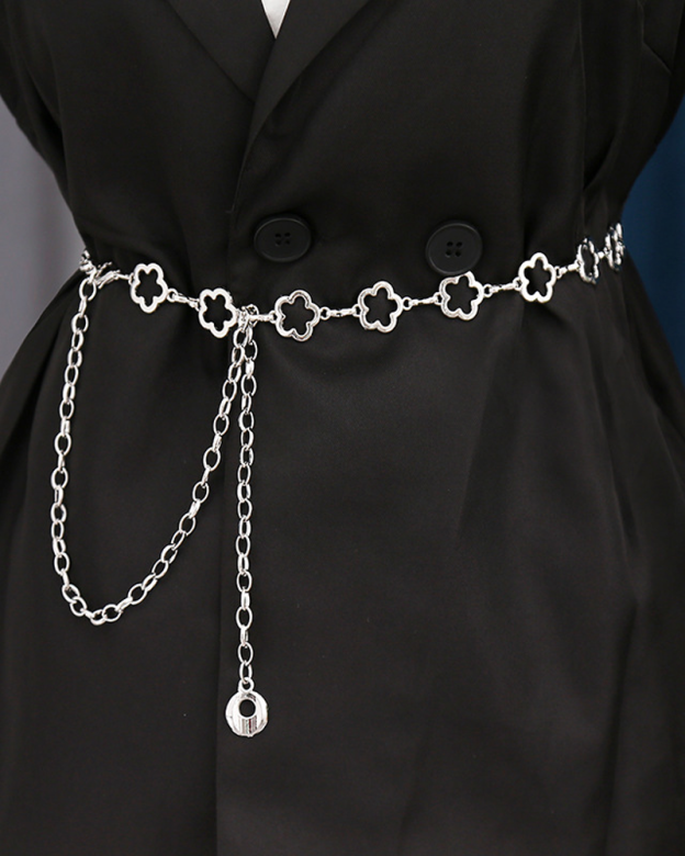 Openwork Decorative Metal Waist Chain