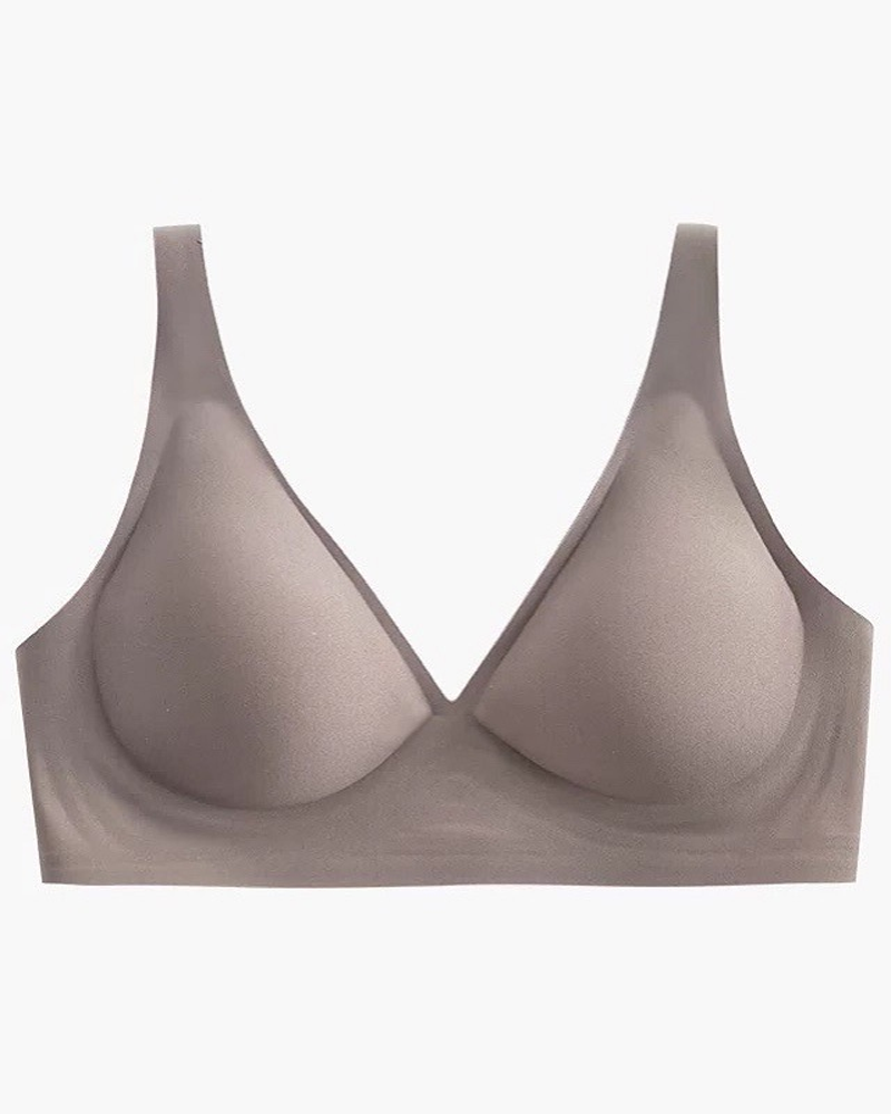 Seamless Deep V Sexy Bra