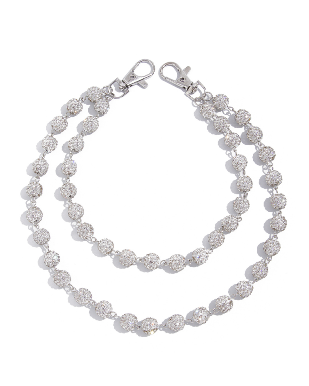 Fashionable Multi-Layered Rhinestone Waist Chain