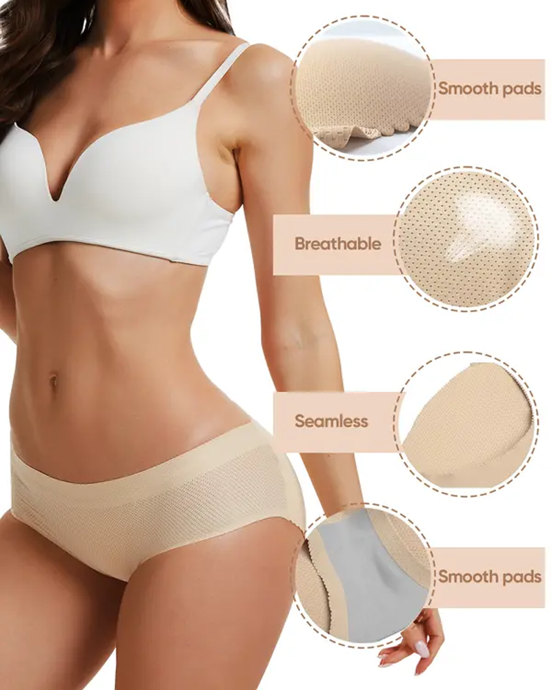 Fuller Hips Peach-Shaped Buttocks Seamless Briefs