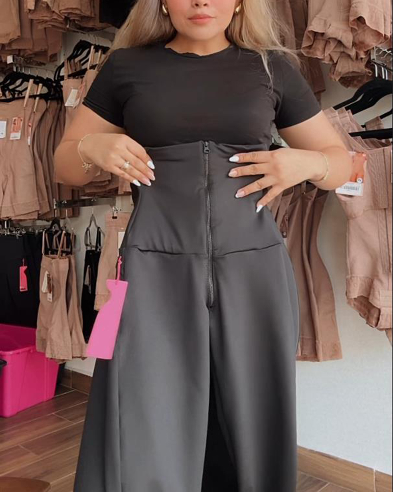 High Waist Double Layer Tummy Control Butt Lift Leggings (Pre-Sale)