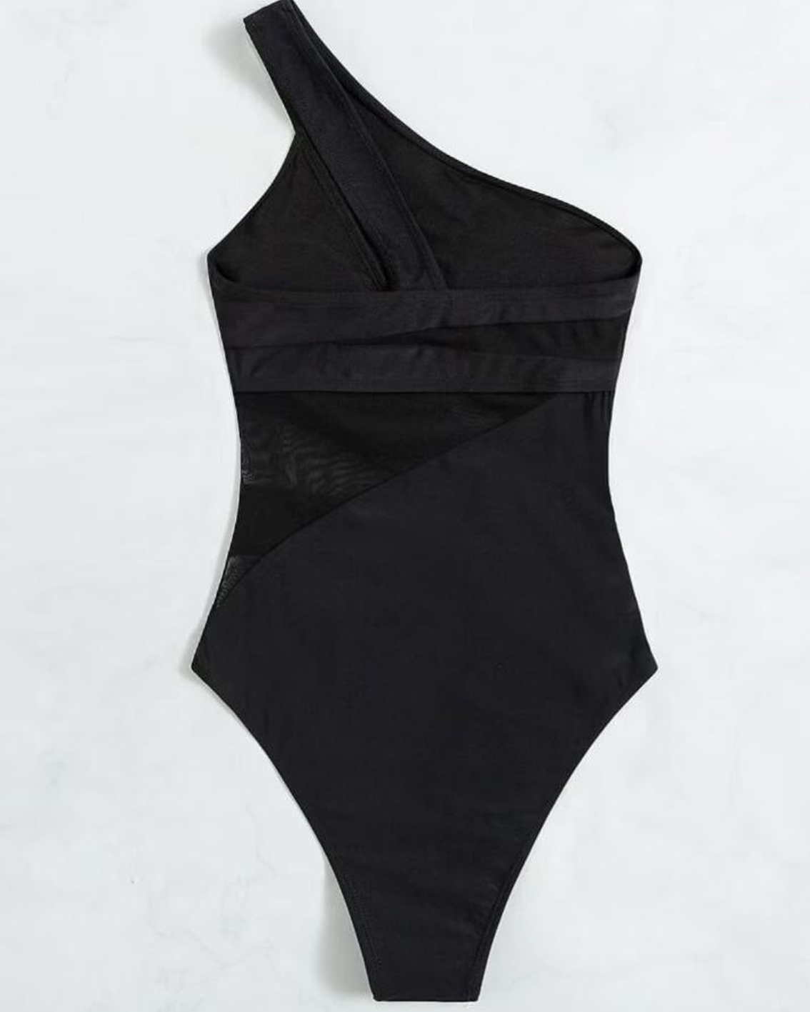 Sexy Solid Color One-Piece Swimsuit for Women-Curvy-Faja