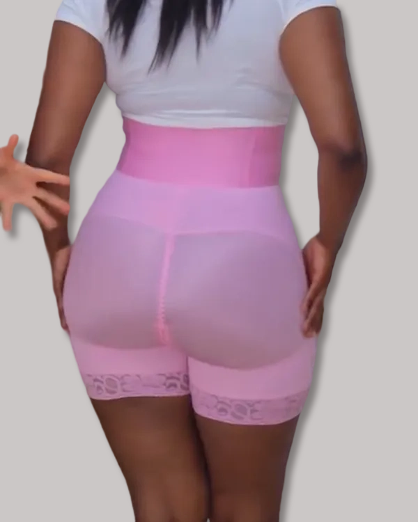 3 Boned Sculpt High Waist Booty Shorts